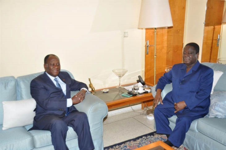 Grogne au RHDP, organisation des Législatives… : Ouattara chez Bédié pour tout trancher ?